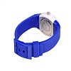 Children's 304 Stainless Steel Silicone Quartz Wrist Watches WACH-N016-06-4