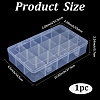 Plastic Bead Storage Containers CON-PA0001-03-2