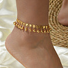 Brass Tassel Bell Charm Anklets MX9797-1