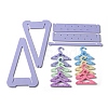 Opaque Acrylic Earring Display Stands EDIS-WH0029-75-2