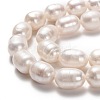 Natural Cultured Freshwater Pearl Beads Strands PEAR-L033-88-2