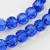 Transparent Glass Bead Strands X-GLAA-G013-10mm-26-3