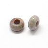 Natural Indian Agate European Large Hole Beads G-Q442-02-2