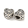 Valentine's Day Rack Plating Alloy European Beads FIND-B034-24AS-2