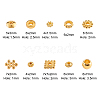 300Pcs 10 Styles Alloy Spacer Beads PALLOY-CJ0001-153-3
