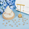 150Pcs Rack Plating Iron Heart Charms IFIN-FI0001-01-6