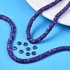 Handmade Polymer Clay Beads Strands CLAY-R089-6mm-161-7