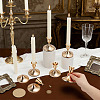 Iron & Aluminium Alloy Candle Holders DJEW-WH0077-09-4