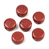 Handmade Porcelain Beads PORC-Q185-12mm-5-2