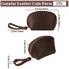 Leather Credit Card Wallets for Women Men AJEW-WH20007-10A-2