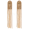 SUPERFINDINGS 2Pcs Fashionable Alloy Tassel Epaulettes FIND-FH0005-41KCG-1