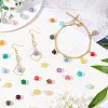 100Pcs Natural White Jade Charms FIND-FH0004-84-6