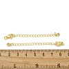 Brass Chain Extender KK-P284-09G-01-3