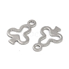 201 Stainless Steel Charms STAS-R135-19P-2