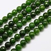 Natural Malaysia Jade Bead Strands G-M103-12mm-10-1