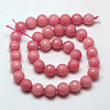 Natural Malaysia Jade Bead Strands G-M103-8mm-02-2