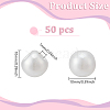 50Pcs Resin Buttons BUTT-LP0001-01-2