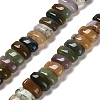 Natural Indian Agate Beads Strands G-Q167-B18-01-1