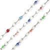Brass Dapped Chains AJEW-Q153-03P-05-1