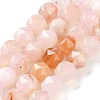 Natural Cherry Blossom Agate Beads Strands G-NH0021-A15-01-1
