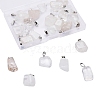 Natural Quartz Crystal Pendants G-CJ0001-33B-6