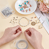 BENECREAT DIY Beading Jewelry Making Finding Kit DIY-BC0012-53A-3