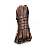 Soft Flat Leather Jewelry Cord WL-WH0008-02C-02-1