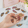 DIY Butterfly Wing Earring Making Kit RESI-TA0002-18-6