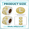 Coated Paper Self-adhesive Stickers AJEW-WH0816-175D-2