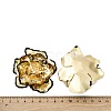 Alloy & Iron Stud Earrings EJEW-M075-05G-3