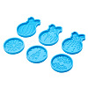 Boutigem 6Pcs 6 Style DIY Silicone Fondant Molds DIY-BG0001-22-2