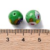 Handmade Millefiori Lampwork Beads LAMP-R003-02B-08-3