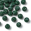 30Pcs Pave Disco Ball Beads RB-YW0001-14D-1