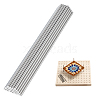 BENECREAT 30Pcs 304 Stainless Steel Rods STAS-BC0003-66-1