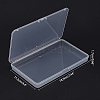 Transparent Plastic Storage Box CON-BC0006-19-2