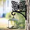 Iron Hanging Plant Hanger Bracket HJEW-WH0095-038-5