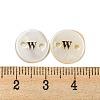 Freshwater Shell Buttons BUTT-Z001-01W-3