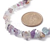Natural Fluorite Chips Beaded Necklaces NJEW-JN04275-06-2