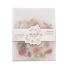 Window & Flower Paper Stickers Set DIY-G120-02F-4