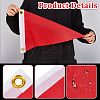 Polyester Marine Signal Flag AJEW-WH0485-77C-3
