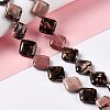 Natural Rhodonite Beads Strands G-L254-13-2