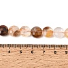 Natural Yellow Hematoid Quartz Golden Healer Quartz Beads Strands GG-CBA4808-H01-01-5