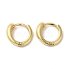 Brass Huggie Hoop Earrings for Women EJEW-C097-08G-05-1