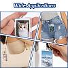 24 Bags Acrylic & Iron Photo Frame Keychains AJEW-GL0003-43-7