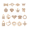 Kissitty 36Pcs 18 Style Alloy Pendants FIND-KS0001-15-9