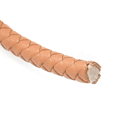 Braided Leather Cord with Core WL-F009-B10-6mm-1