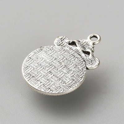 Zinc Alloy Synthetic Turquoise Pendants FIND-CJC0437-019AS-01-1