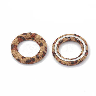 Cloth Fabric Covered Linking Rings X-WOVE-N009-06C-1