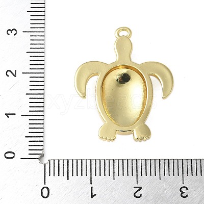 Brass Enamel Pendants KK-P290-13G-01-1