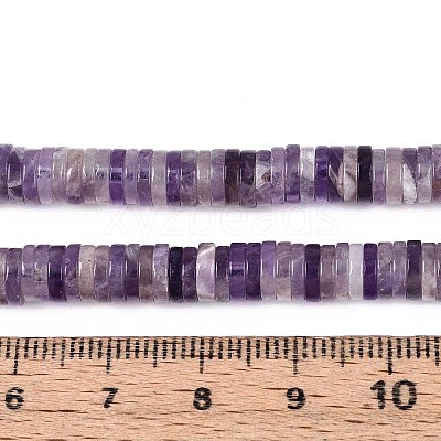 Natural Amethyst Beads Strands G-T142-6mm-12-1